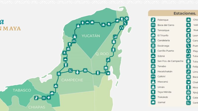Sheinbaum: fallas del Tren Maya, por error humano